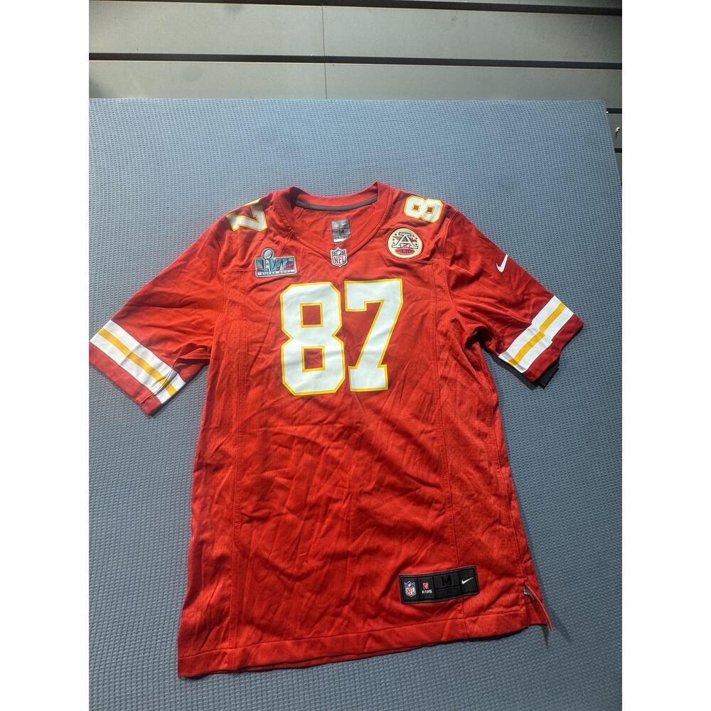 NIKE NFL GAME SB PATCH LVII‎ , Men Red Jersey Brand New